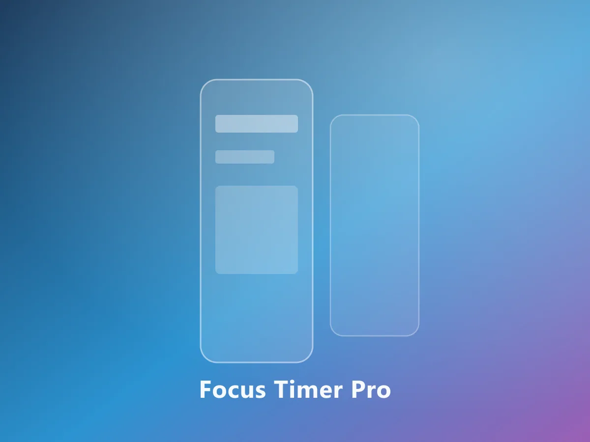 Focus Timer Pro