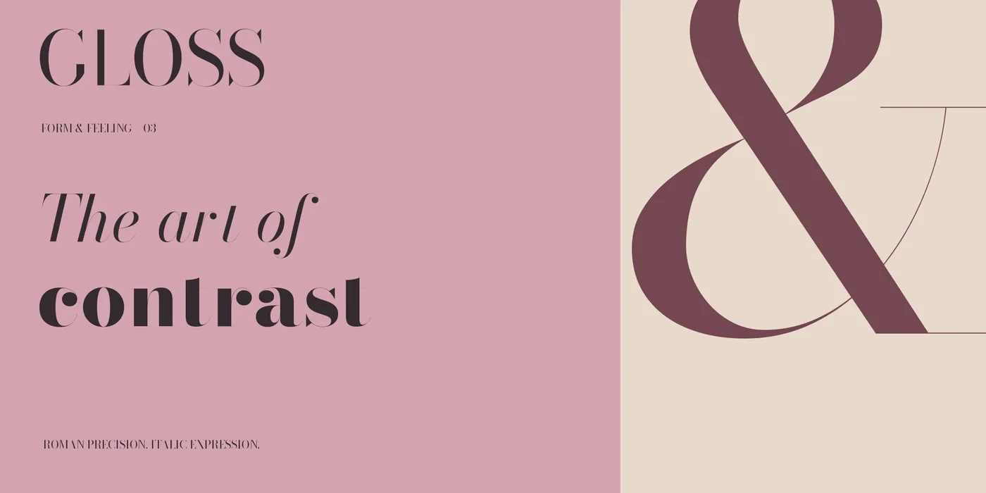 Gloss — Specimens 3
