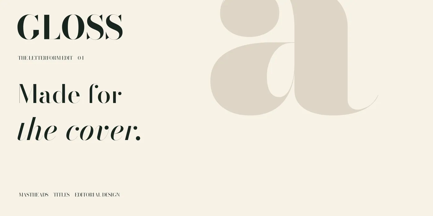 Gloss — Specimens 4