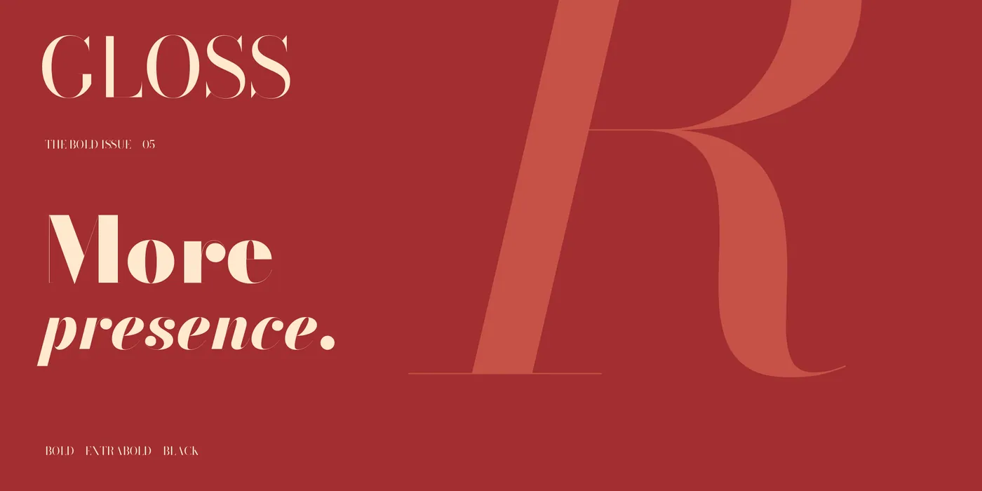 Gloss — Specimens 5