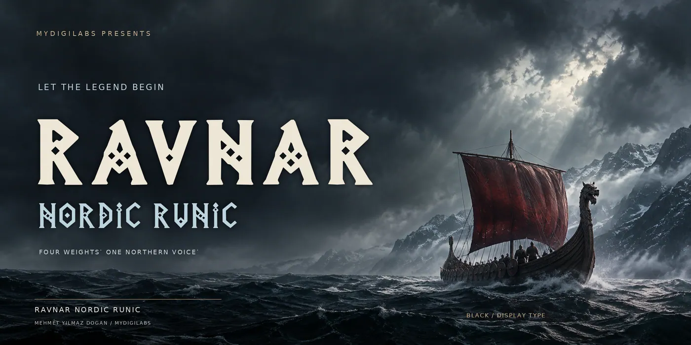 Ravnar Nordic Runic — Tanıtım görselleri 1